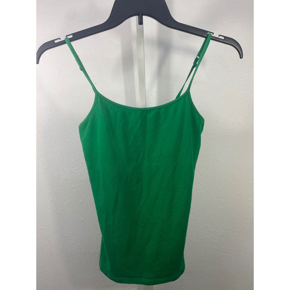 Express Sexy Stretch Bra Cami Green Adjustable Straps Size M